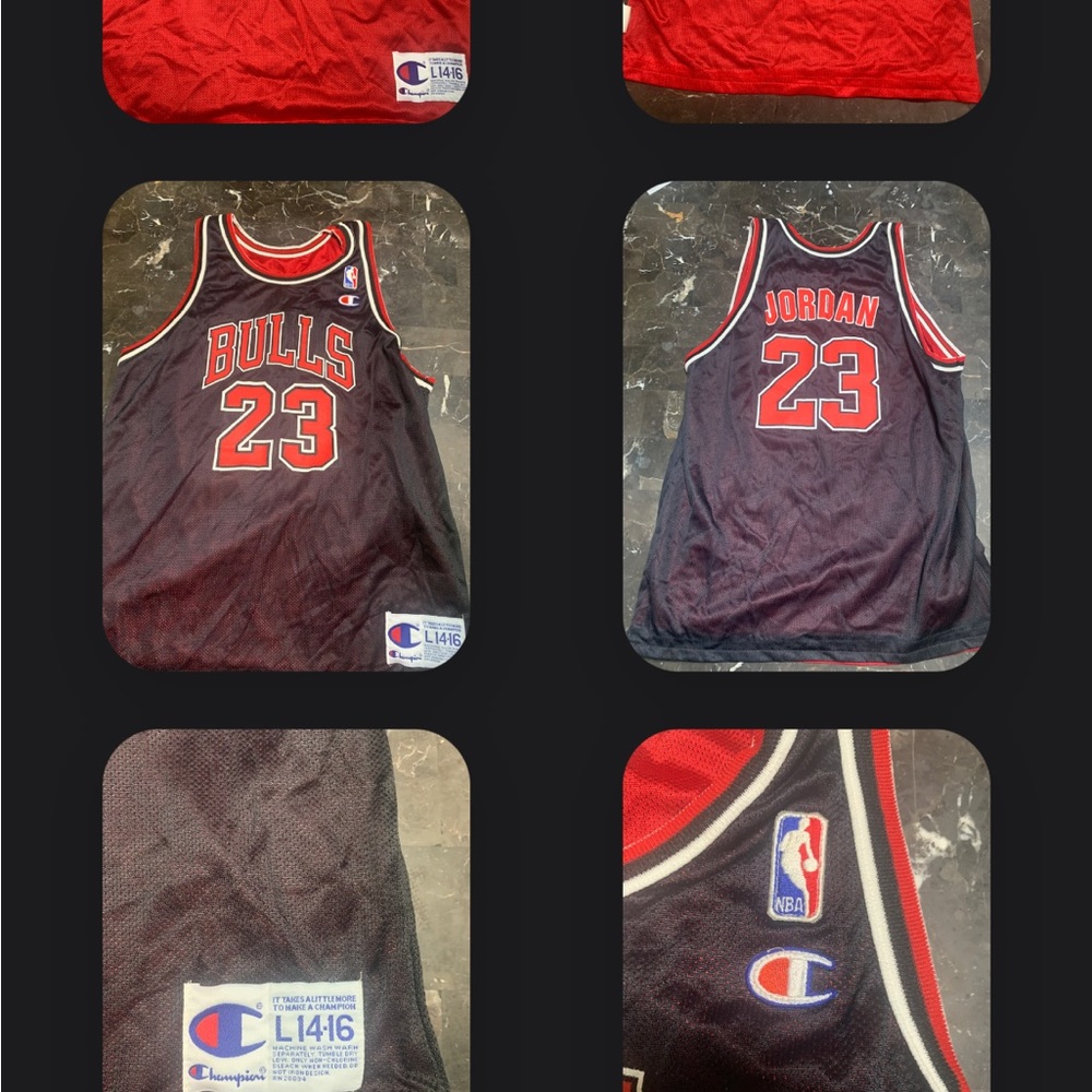 Jorden vintage jersey reversible Child’s large